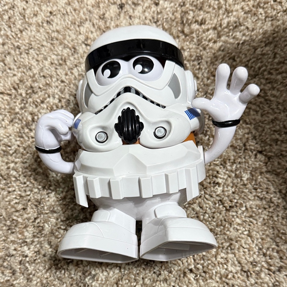 Star Wars White and Black Stormtrooper Potato Head